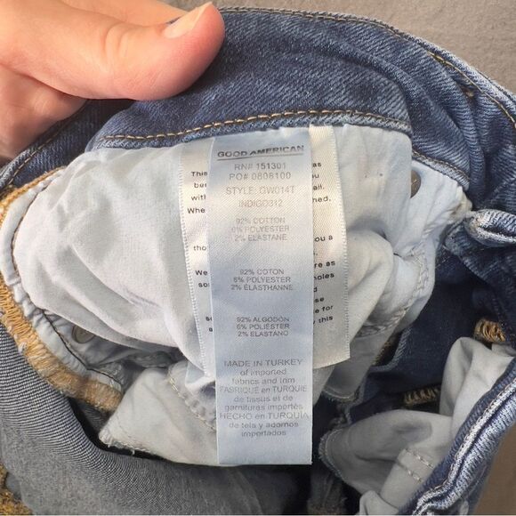 Good American Good Waist Jeans 12/31 gw014t - Picture 11 of 15